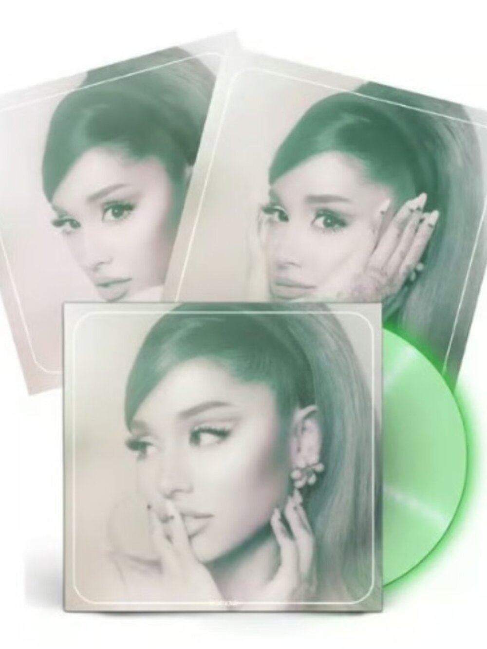 Ariana Grande Positions LP ~ Exclusive Color Vinyl (Glow-In-The-Dark) ~ Sealed!